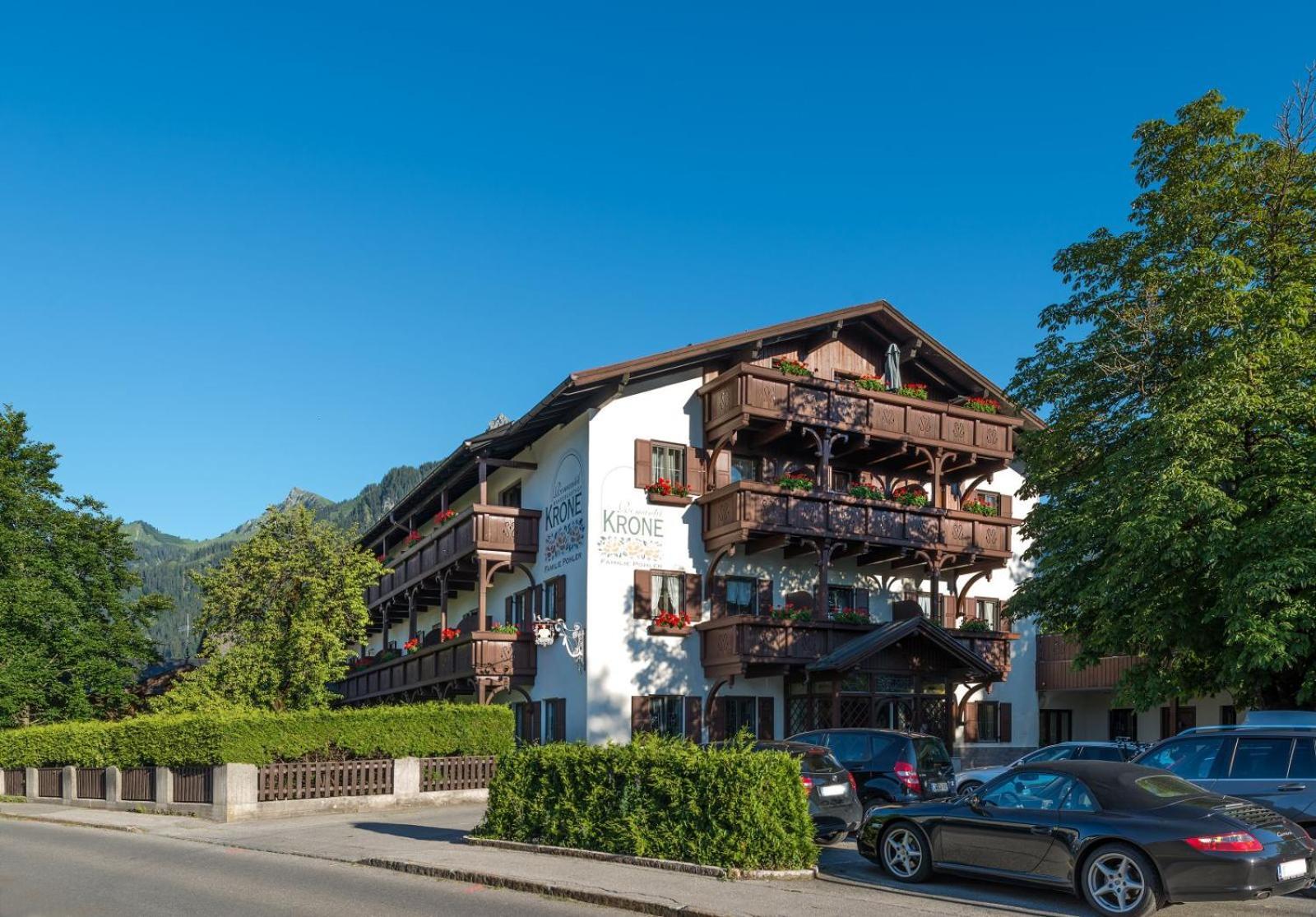 Hotel Krone Tirol Reutte Exteriér fotografie