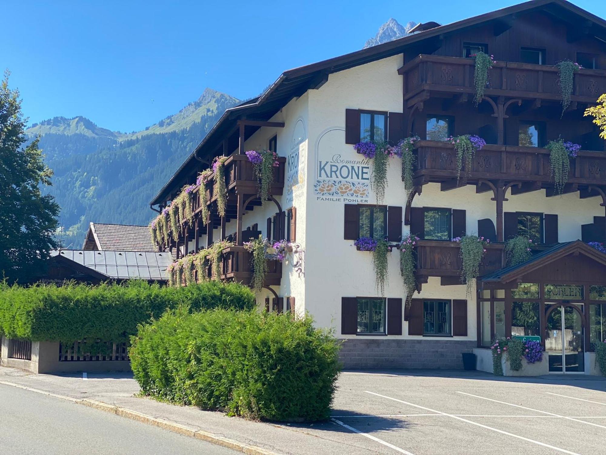 Hotel Krone Tirol Reutte Exteriér fotografie